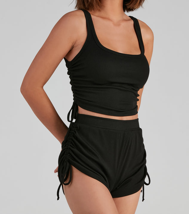 下着・アンダーウェア theredthread S bicolor knit camisole fd00e8c6-c43c-41bb-a903-