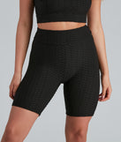 Break A Sweat Scrunch Active Biker Shorts provides essential lift and support for creating your best summer outfits of the season for 2023!