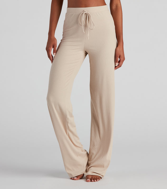 Lounge Goals Wide Leg PJ Pants provides essential lift and support for creating your best summer outfits of the season for 2023!