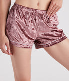 Crushing On Velvet Pajama Shorts provides essential lift and support for creating your best summer outfits of the season for 2023!