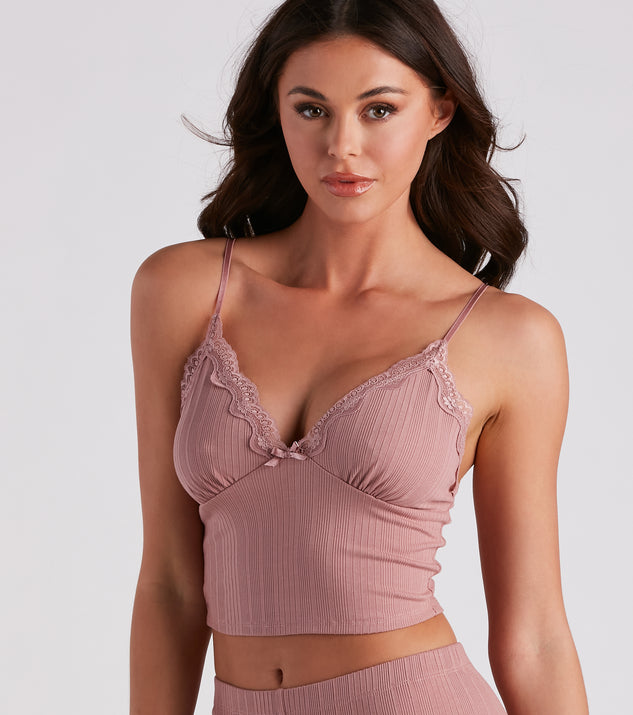 UNDER PRETTIES lace camisole　バイオレット　限定品 UNDER PRETTIES lace camisole – Katie Tokyo