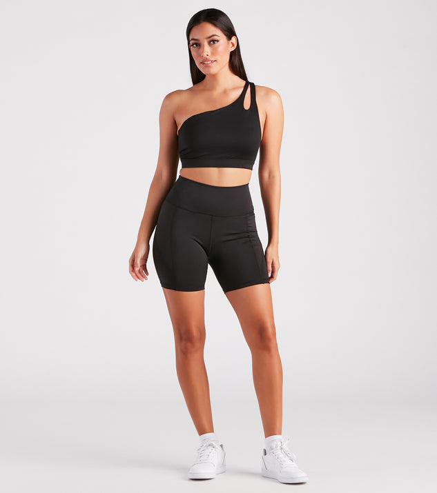 Stylish And Seamless High Rise Biker Shorts Windsor