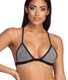 Glam Girl Rhinestone Swim Top