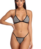 Glam Girl Rhinestone Swim Top