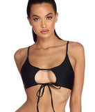 All Crossed Up Swim Top