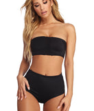 Sassy Straps Bandeau Swim Top