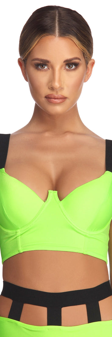 Bathing Baddie V Wire Swim Top