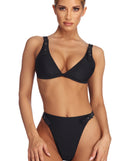 Buckle Up Swim Top
