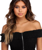 Smock To The Top Swim Top