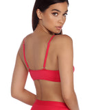 Major Risque Taker Bikini Top