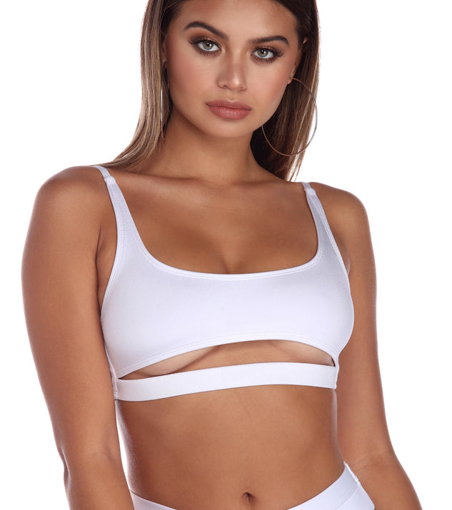Major Risque Taker Bikini Top