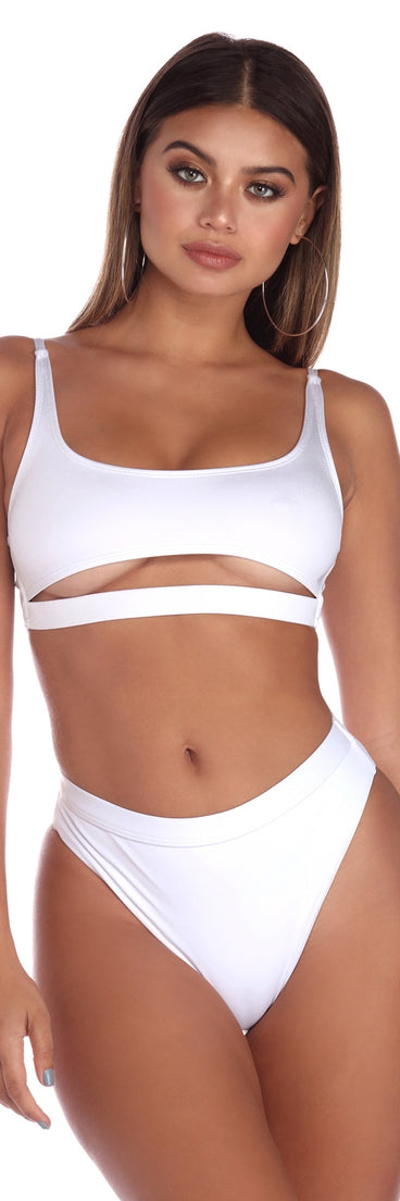 Major Risque Taker Bikini Top