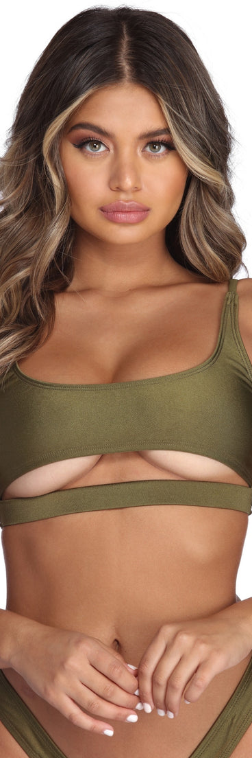 Get Low Bikini Top