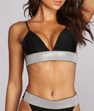 Drippin' In Rhinestones Swim Top