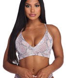 Hiss-Worthy Snake Print Swim Top for 2022 festival outfits, festival dress, outfits for raves, concert outfits, and/or club outfits