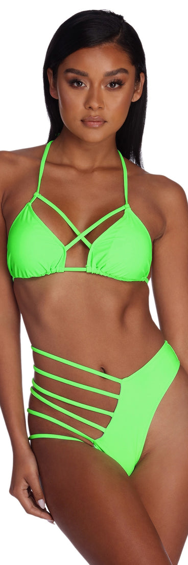 Sassy Straps Swim Top