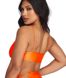 Lusting Looks Caged Swim Top