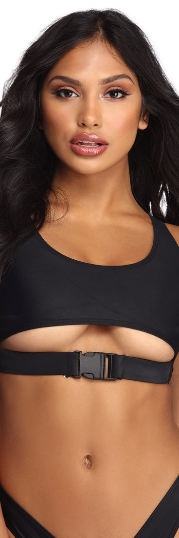 Safety First Buckle Swim Top