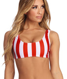 Americana Swim Top