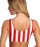 Americana Swim Top