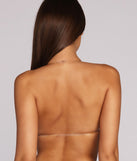 Proud And Clear Bikini Top for 2022 festival outfits, festival dress, outfits for raves, concert outfits, and/or club outfits