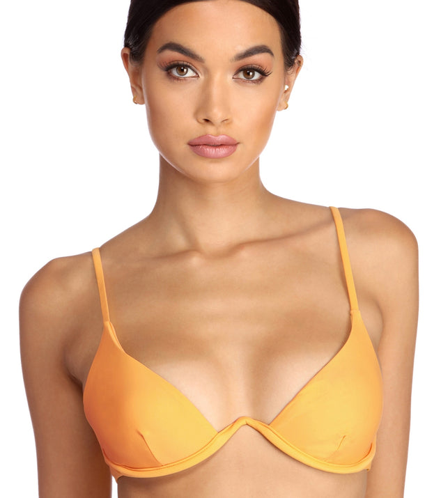 Night Swim Bikini Top