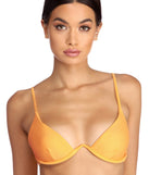Night Swim Bikini Top