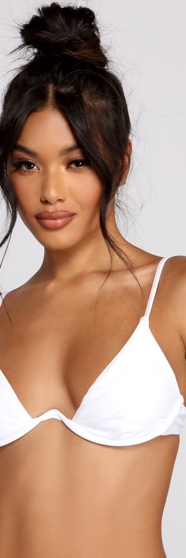 Let's Get Cheeky Wired Swim Top