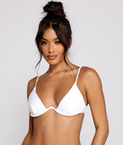 Let's Get Cheeky Wired Swim Top