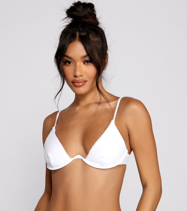 Let's Get Cheeky Wired Swim Top