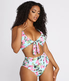 Perfect Pick Floral Swim Top