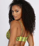 Straight Up Baddie Snake Swim Top is a trendy pick to create 2023 festival outfits, festival dresses, outfits for concerts or raves, and complete your best party outfits!