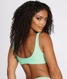 Sea Breeze Tie Front Swim Top