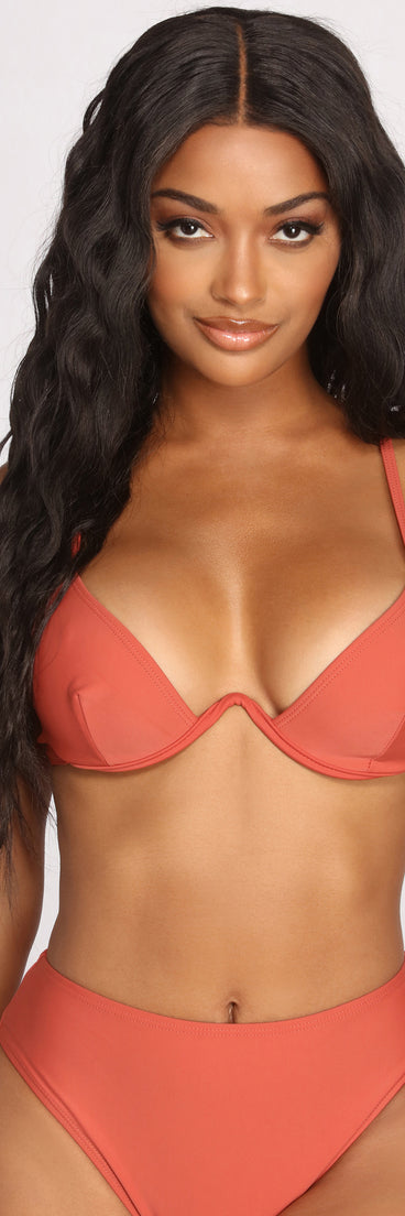 Sol Seeker Wired Swim Top is a trendy pick to create 2023 festival outfits, festival dresses, outfits for concerts or raves, and complete your best party outfits!