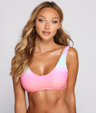 Dreaming of Summer Ombre Swim Top