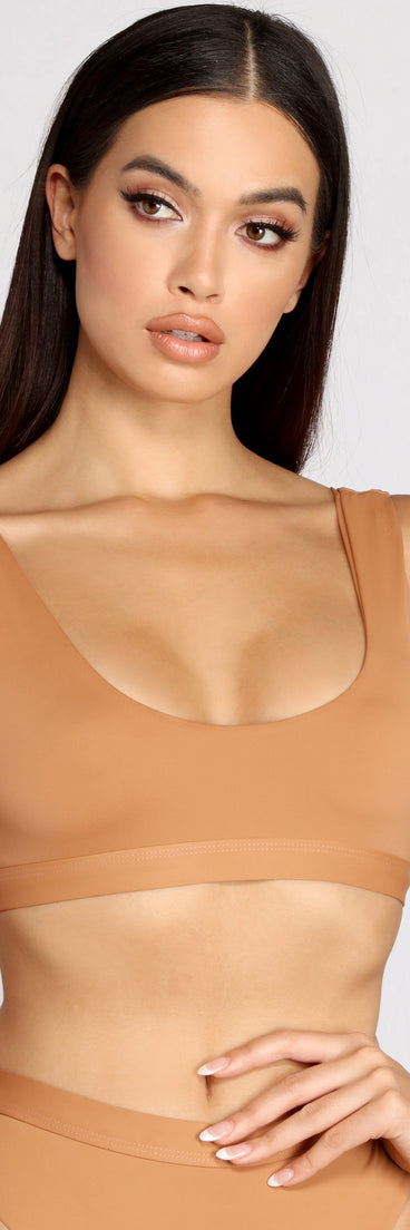 You’ll look stunning in the Minimal Tank Swim Top when paired with its matching separate to create a glam clothing set perfect for a New Year’s Eve Party Outfit or Holiday Outfit for any event!