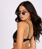 All Summer Long Black Mesh Swim Top for 2022 festival outfits, festival dress, outfits for raves, concert outfits, and/or club outfits