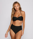 Twist Of Style Bikini Top