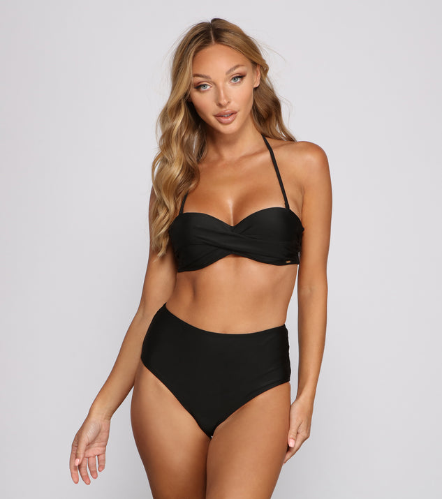 Twist Of Style Bikini Top