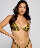 Fancy Filigree Wired Bikini Top