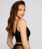 So Sleek Mesh Bikini Top for 2022 festival outfits, festival dress, outfits for raves, concert outfits, and/or club outfits