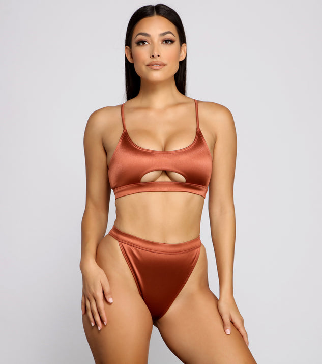 Level Up Cutout Bikini Top