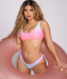 Dreaming of Summer Ombre Swim Top