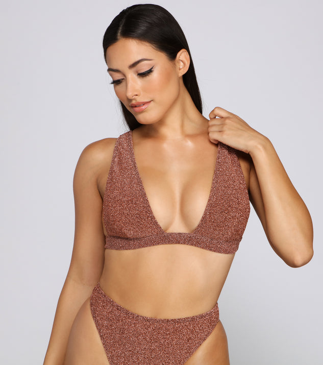 Glam And Glitz Bikini Top