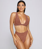 Glam And Glitz Bikini Top
