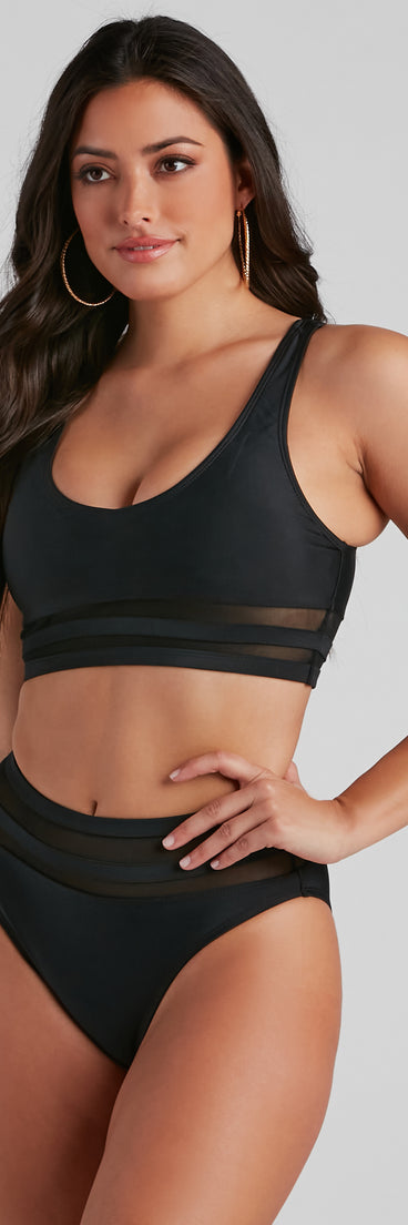 Summertime Chic Mesh Swim Top for 2022 festival outfits, festival dress, outfits for raves, concert outfits, and/or club outfits