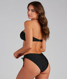 Yacht Club Halter Bandeau Bikini Top