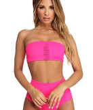 Sassy Straps Bandeau Swim Bottoms