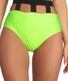 Bathing Baddie Caged Swim Bottom