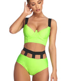 Bathing Baddie Caged Swim Bottom